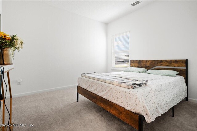 115 Beauclair Blvd, Saint Augustine, FL 32084 - bedroom featuring carpet flooring, baseboards, and visible vents