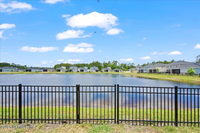 115 Beauclair Blvd, Saint Augustine, FL 32084 - property view of water featuring fence and a residential view