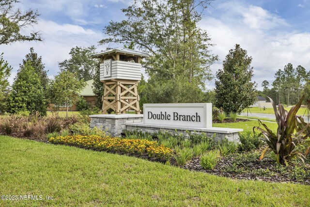 950 Rooster Hallow Way, Middleburg, FL 32068 - community sign featuring a yard