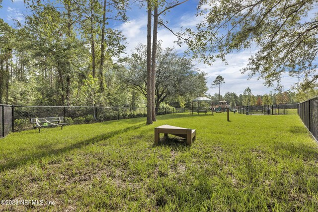 950 Rooster Hallow Way, Middleburg, FL 32068 - view of yard with fence