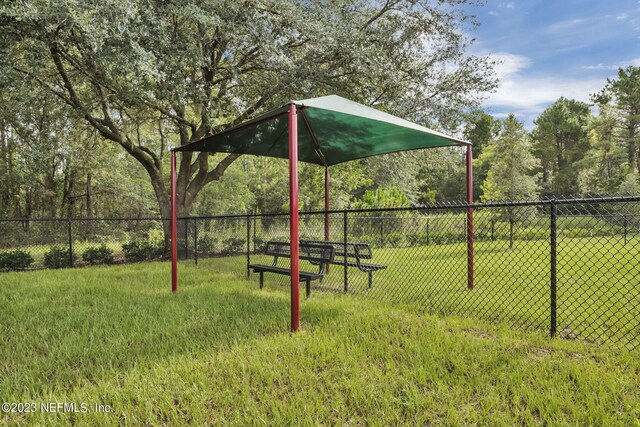 950 Rooster Hallow Way, Middleburg, FL 32068 - view of home's community featuring fence and a yard