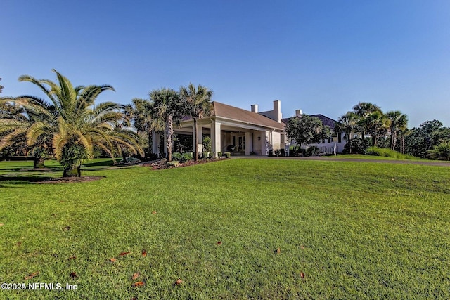 3666 Cypress Point Ct, Green Cove Springs, FL 32043 - view of front facade with a front yard