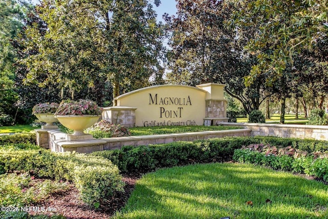 3666 Cypress Point Ct, Green Cove Springs, FL 32043 - view of community sign