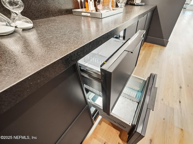 interior details featuring wood finished floors