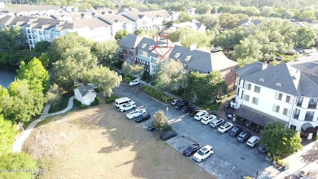 birds eye view of property featuring a residential view