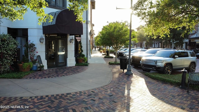 view of community