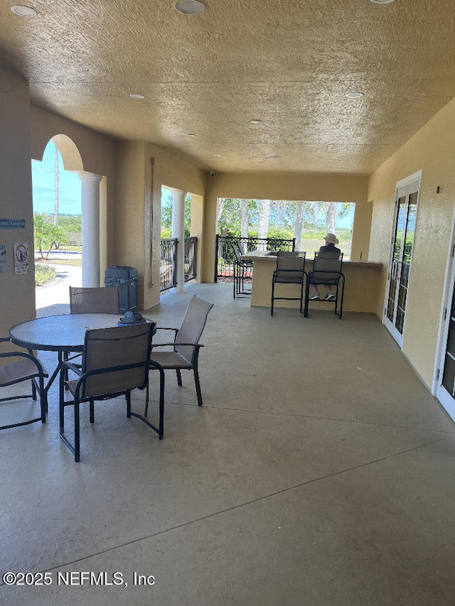 view of patio / terrace with outdoor dining space