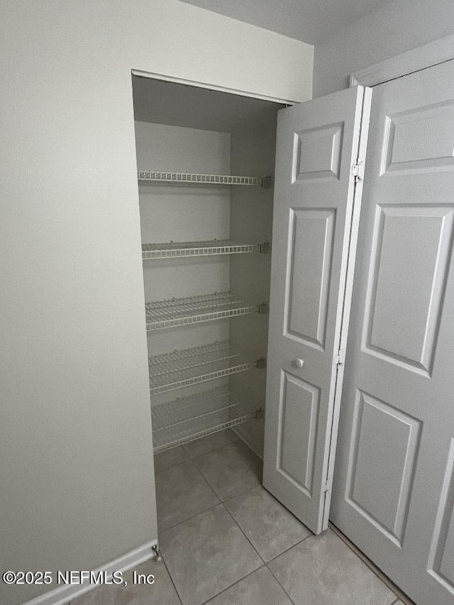 view of closet
