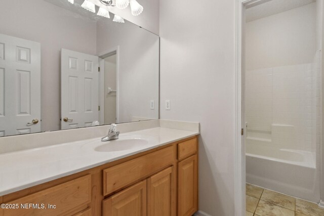 full bath with vanity