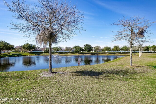 property view of water