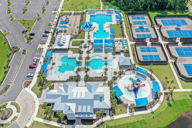aerial view