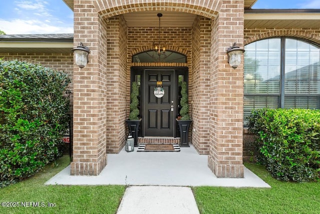 32238 Settlers Ridge Dr, Bryceville, FL 32009 - property entrance with brick siding