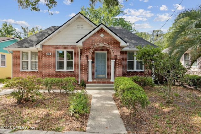 4534 College St, Jacksonville, FL 32205 - view of front of property with brick siding and a shingled roof