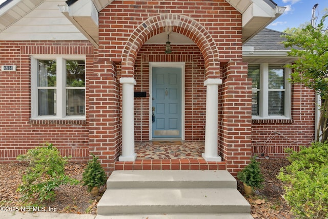 4534 College St, Jacksonville, FL 32205 - entrance to property with brick siding