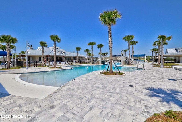 49 Golden Fern Dr, Saint Augustine, FL 32092 - community pool featuring a patio