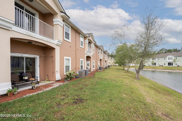 108 Brannan Pl Unit 103, Saint Johns, FL 32259 - view of community with a residential view, a lawn, and a water view