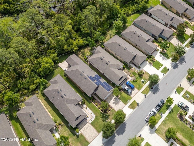 birds eye view of property featuring a residential view