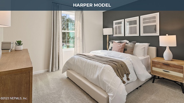419 Seaport Breeze Rd, Saint Augustine, FL 32095 - bedroom featuring baseboards and light carpet