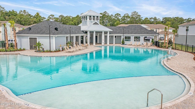 419 Seaport Breeze Rd, Saint Augustine, FL 32095 - pool featuring fence and a patio area