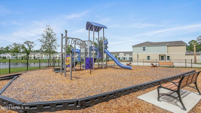 419 Seaport Breeze Rd, Saint Augustine, FL 32095 - community play area with fence and a water view