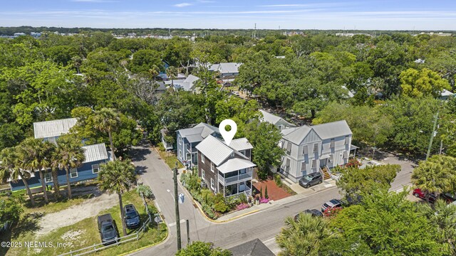 120 Washington St, Saint Augustine, FL 32084 - drone / aerial view