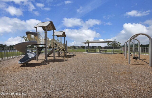 568 Blind Oak Cir, Saint Augustine, FL 32095 - communal playground with fence