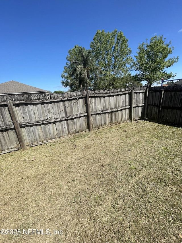 2990 Brittany Bluff Dr, Orange Park, FL 32073 - view of yard with a fenced backyard