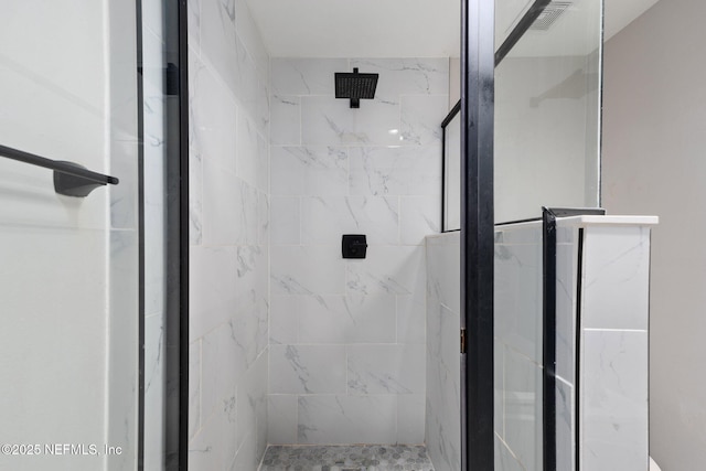 full bath with a stall shower