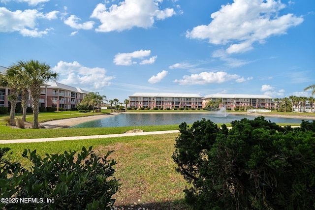 property view of water