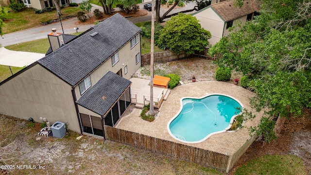 aerial view