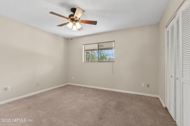 3801 Crown Point Rd Unit 1032, Jacksonville, FL 32257 - unfurnished bedroom featuring carpet flooring, baseboards, and a closet