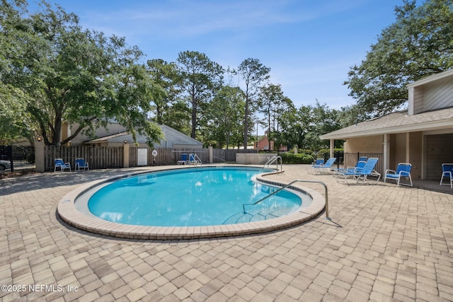 3801 Crown Point Rd Unit 1032, Jacksonville, FL 32257 - pool featuring fence and a patio