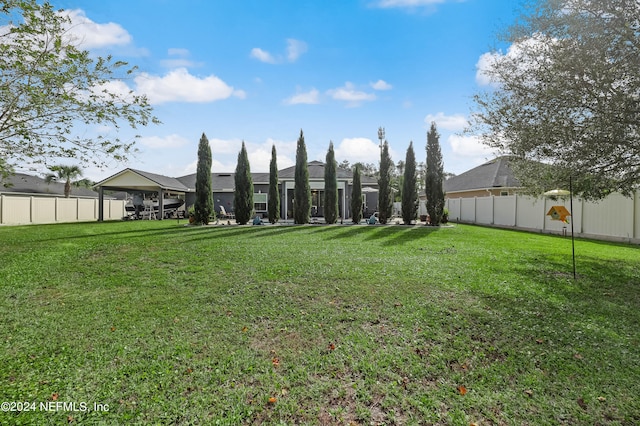 188 Irish Rose Rd, Saint Augustine, FL 32092 - view of yard with fence