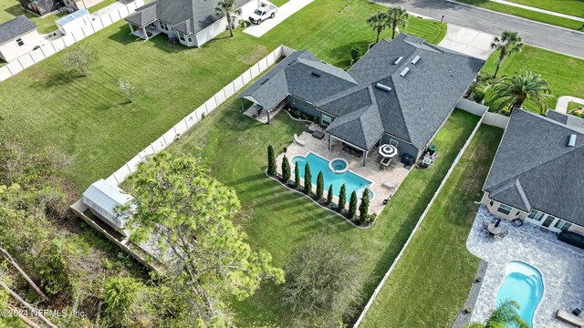 188 Irish Rose Rd, Saint Augustine, FL 32092 - drone / aerial view featuring a residential view