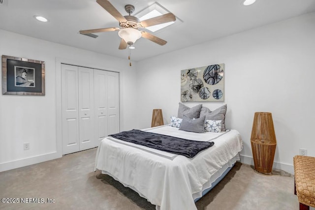 2325 Seminole Rd, Atlantic Beach, FL 32233 - bedroom with carpet floors, recessed lighting, and baseboards
