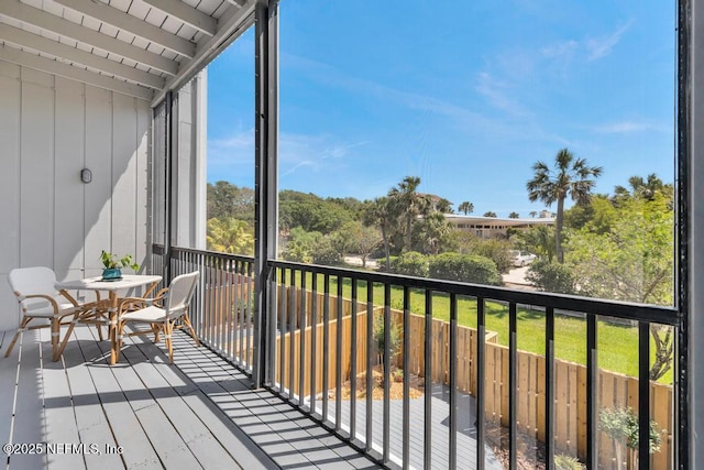 2325 Seminole Rd, Atlantic Beach, FL 32233 - balcony featuring outdoor dining space
