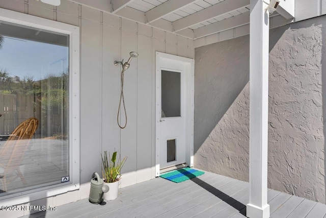 2325 Seminole Rd, Atlantic Beach, FL 32233 - exterior space with stucco siding