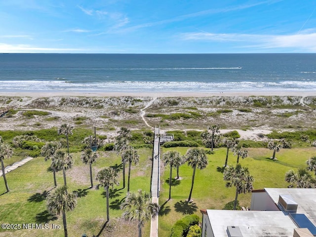 2325 Seminole Rd, Atlantic Beach, FL 32233 - aerial view featuring a water view and a view of the beach