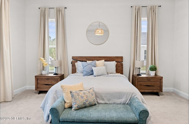 462 Hillendale Cir, Saint Johns, FL 32259 - carpeted bedroom featuring baseboards and multiple windows