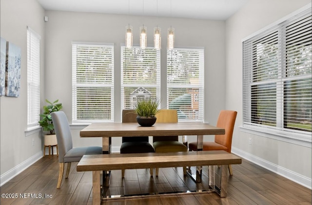 462 Hillendale Cir, Saint Johns, FL 32259 - dining area with baseboards and plenty of natural light