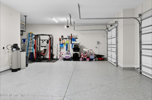 462 Hillendale Cir, Saint Johns, FL 32259 - garage featuring baseboards