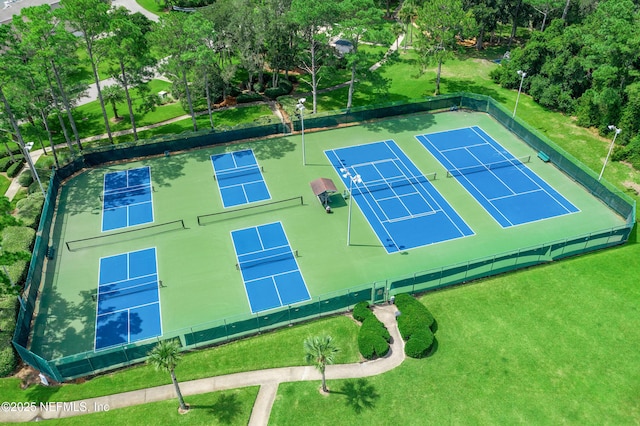 drone / aerial view