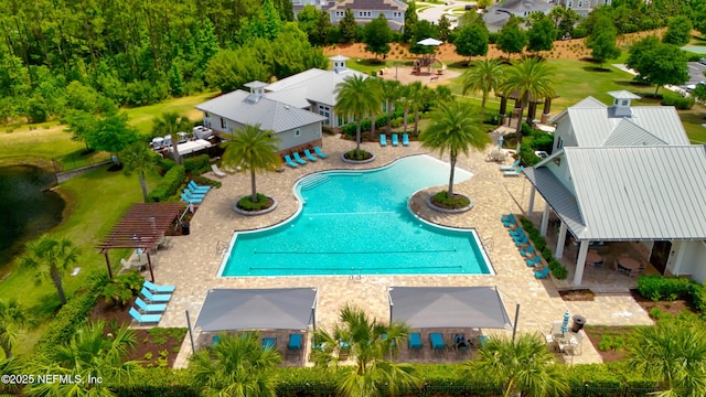 742 Honey Blossom Rd, Saint Johns, FL 32259 - aerial view featuring a residential view
