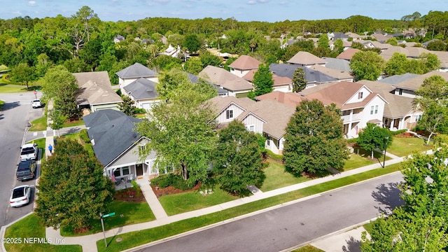 birds eye view of property featuring a residential view