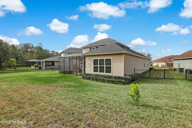 85325 Champlain Dr, Fernandina Beach, FL 32034 - back of property featuring roof with shingles