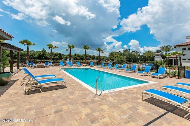 109 Rimini Ct, Jacksonville, FL 32225 - community pool with a patio area and fence
