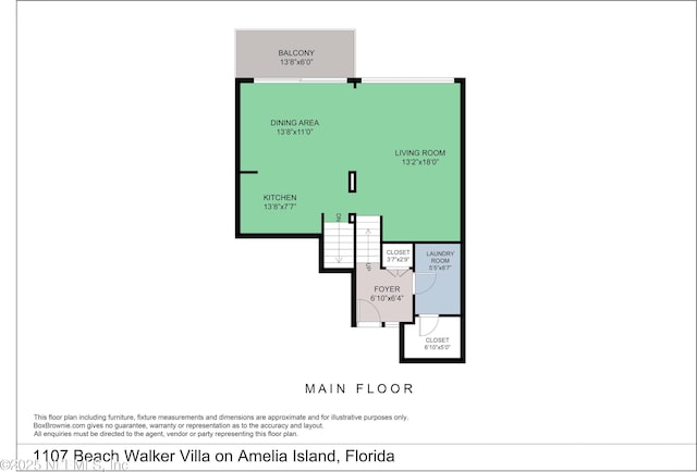 1107 Beach Walker Rd Unit 1107, Amelia Island, FL 32034 - view of layout
