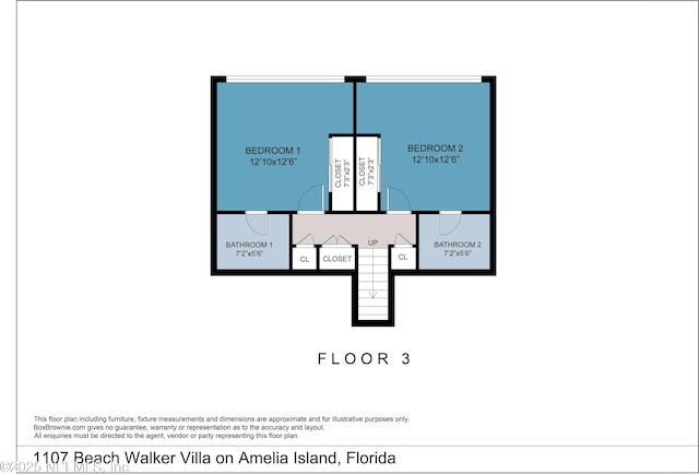 1107 Beach Walker Rd Unit 1107, Amelia Island, FL 32034 - floor plan