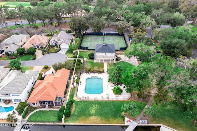 13815 Admirals Bend Dr, Jacksonville, FL 32225 - drone / aerial view featuring a residential view