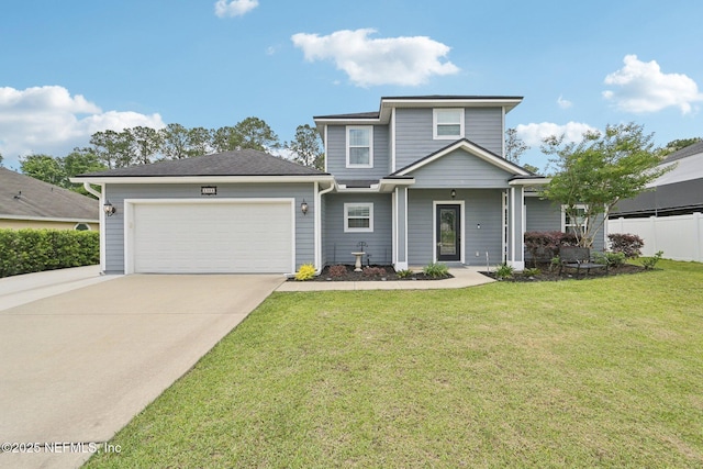 2968 Ravine Hill Dr, Middleburg, FL 32068 - view of front of home with a garage and driveway